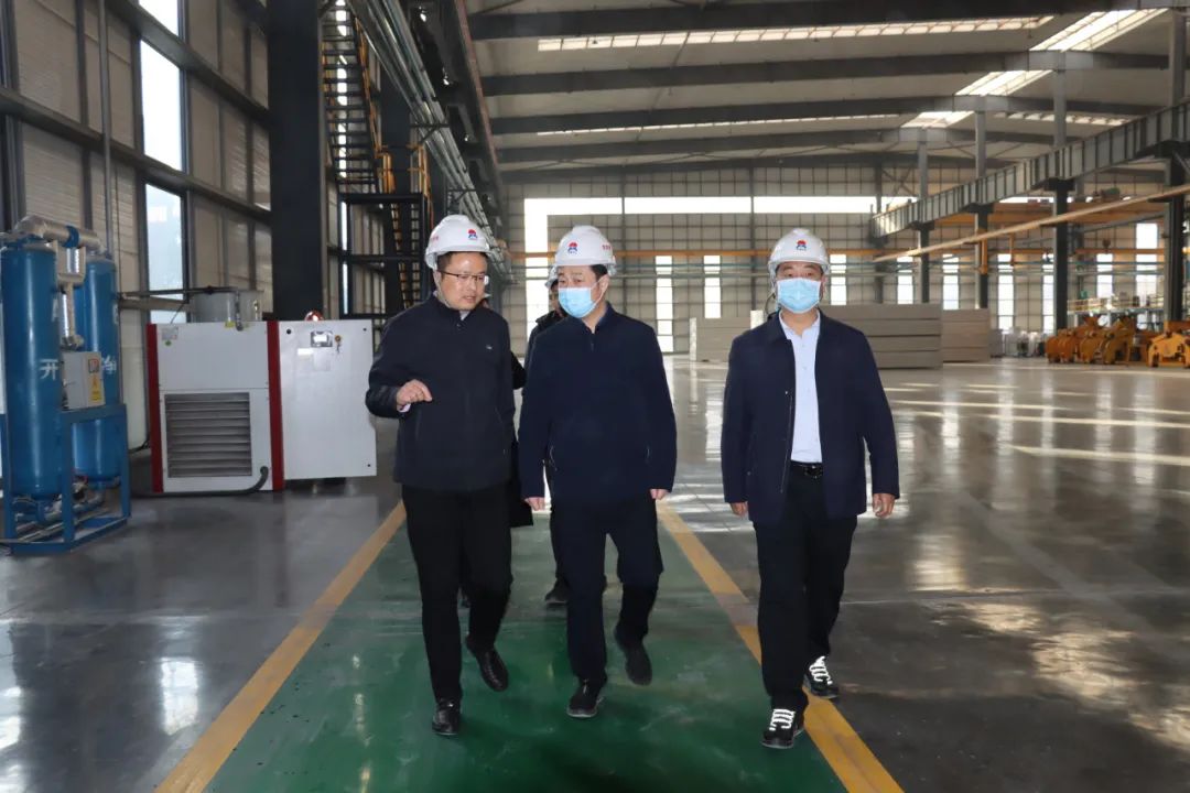增信心、鼓干勁！副市長王志峰到公司調研節后復工復產工作